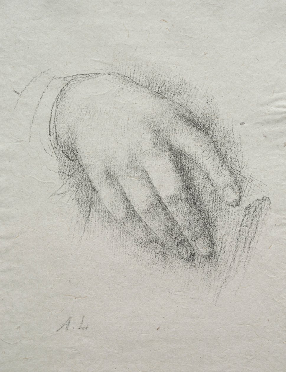 De Hand van Nora E. Legros door Alphonse Legros