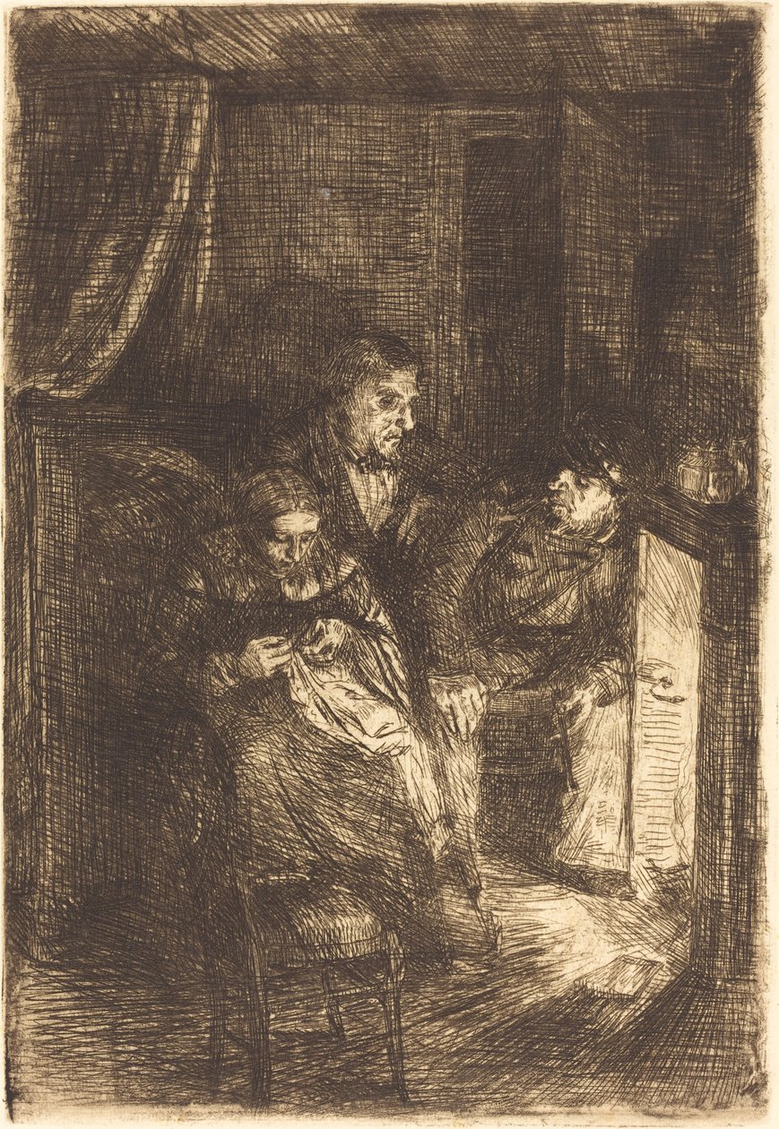 De Haard door Alphonse Legros