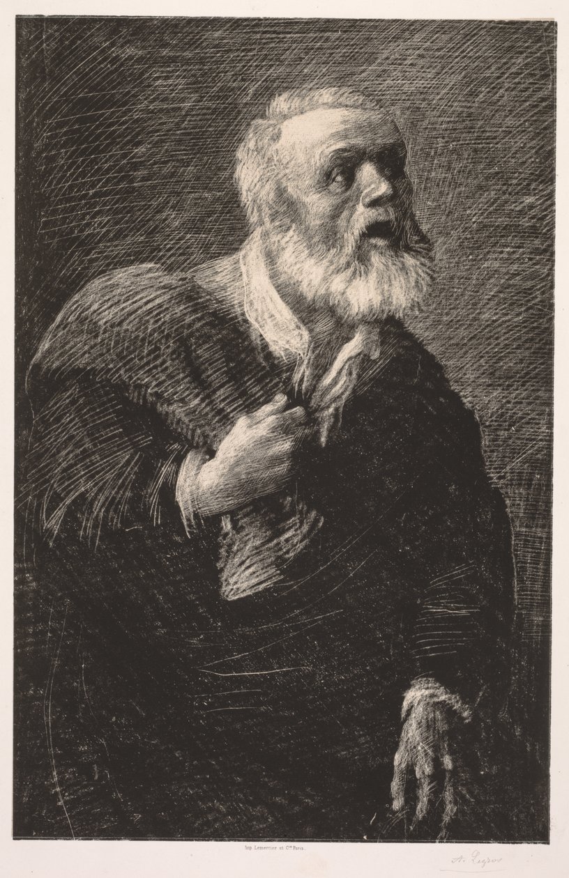 De nachtroeper door Alphonse Legros