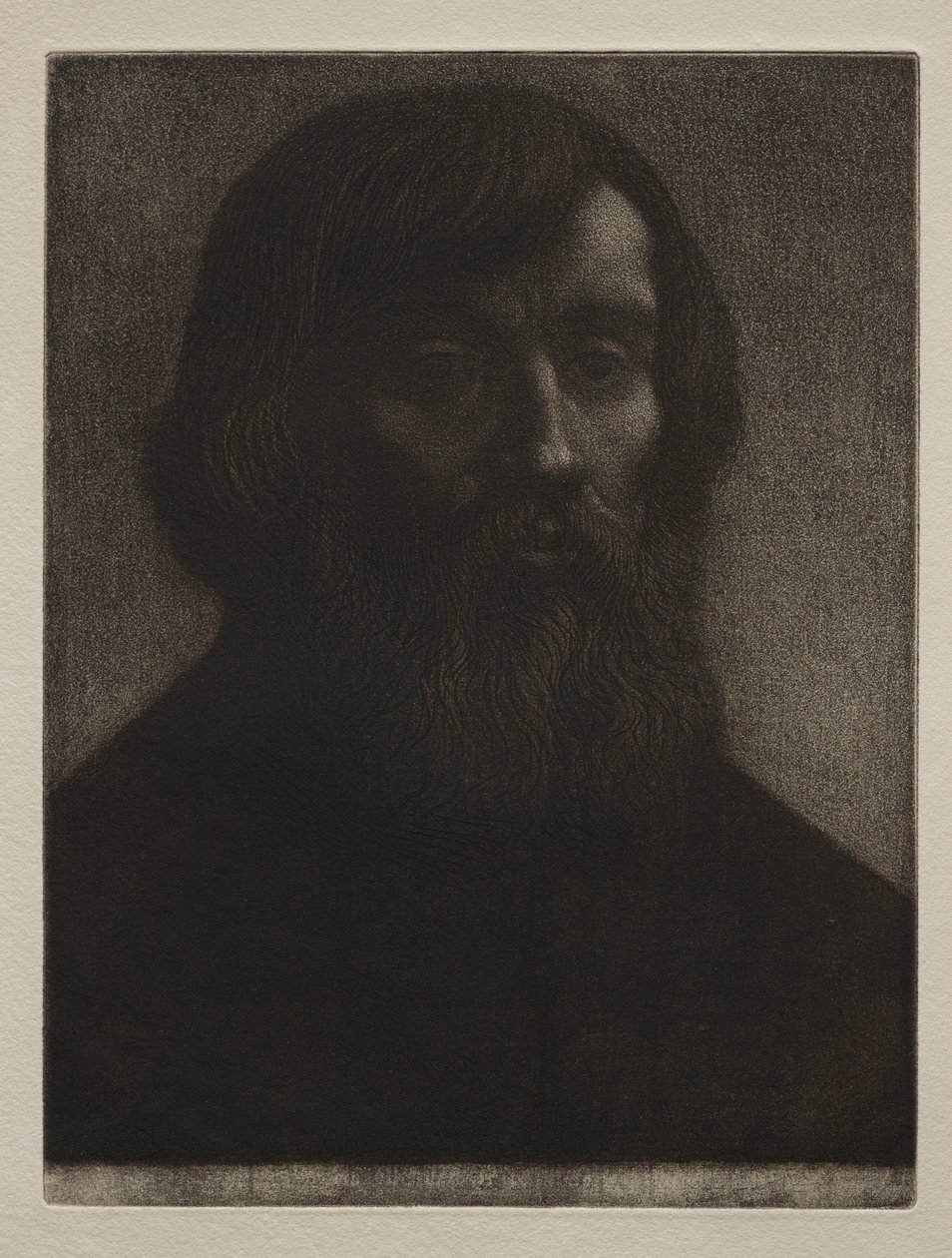 De dichter door Alphonse Legros