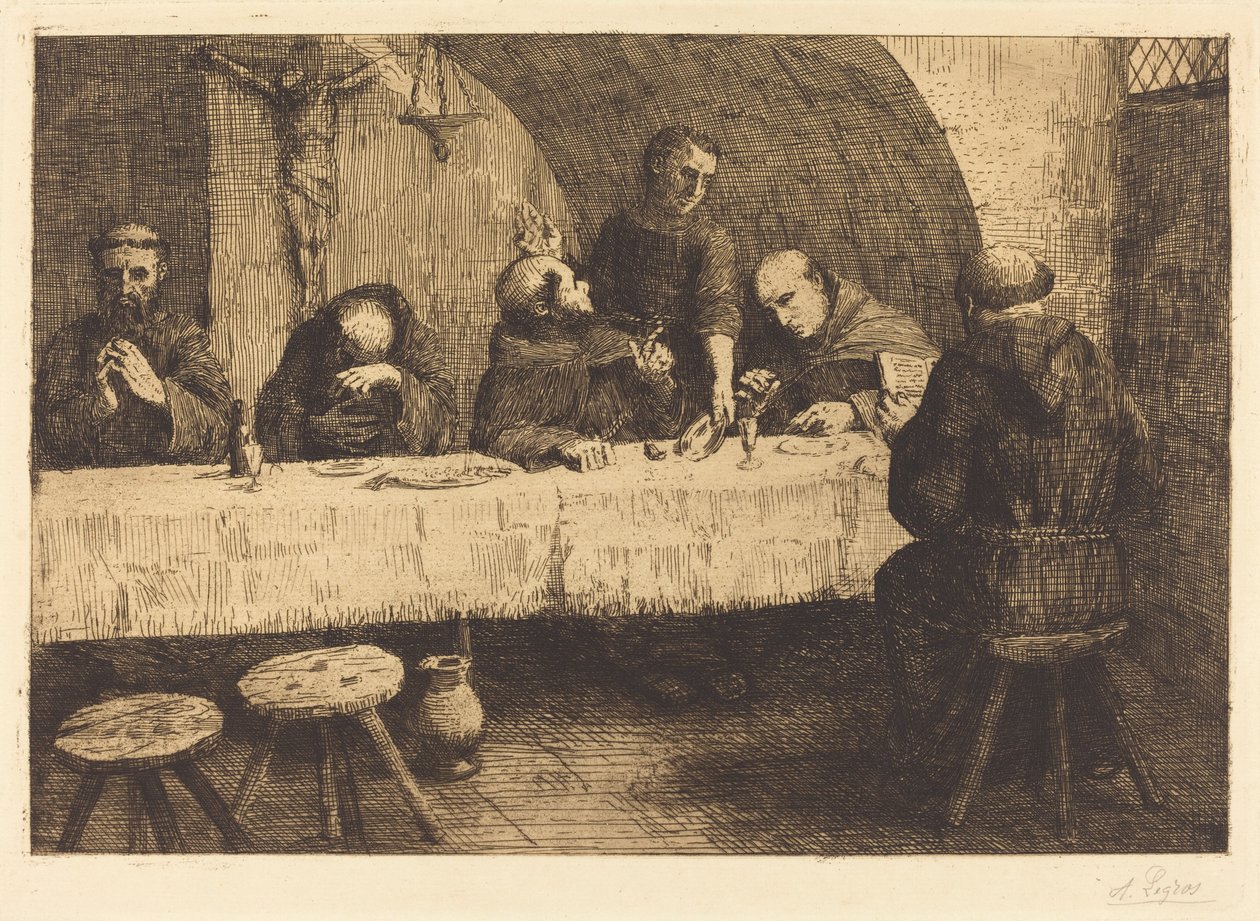 De refter door Alphonse Legros