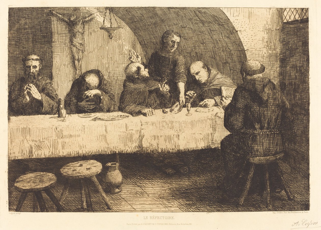 De Refter door Alphonse Legros
