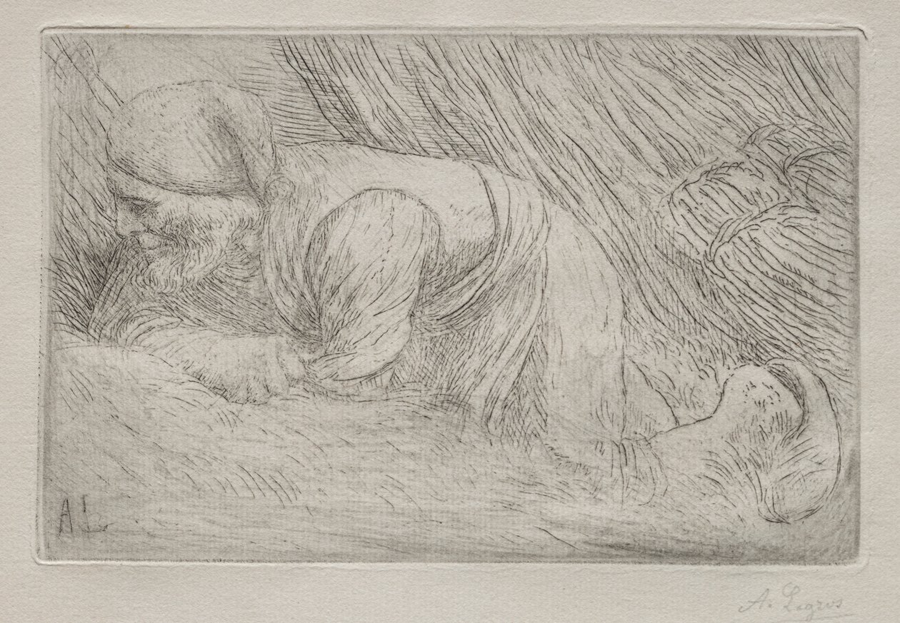 De Takkenverzamelaars door Alphonse Legros