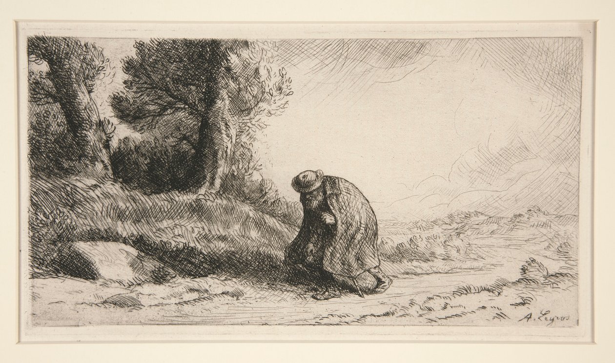 De Zwerver door Alphonse Legros
