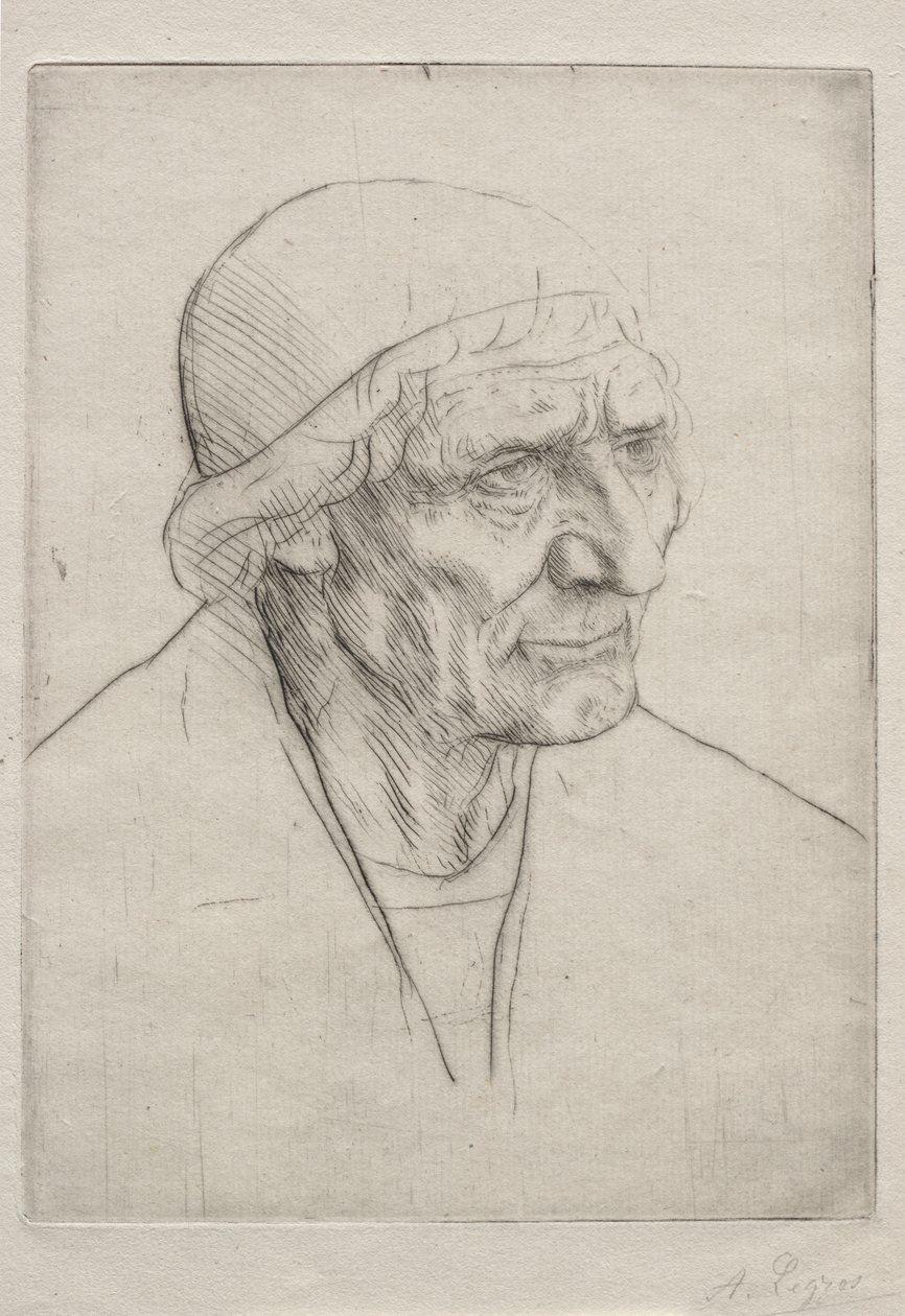 Hoofd van Zegen door Alphonse Legros
