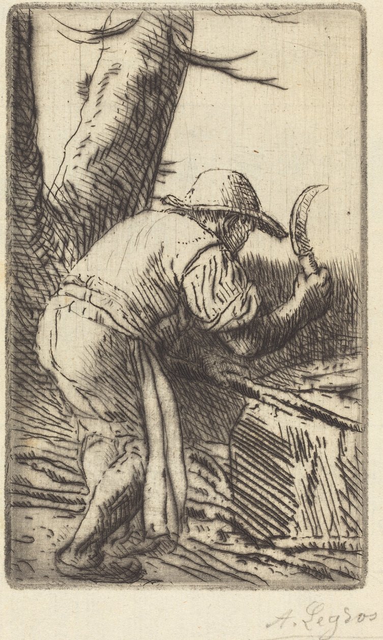 Takjesknipper door Alphonse Legros