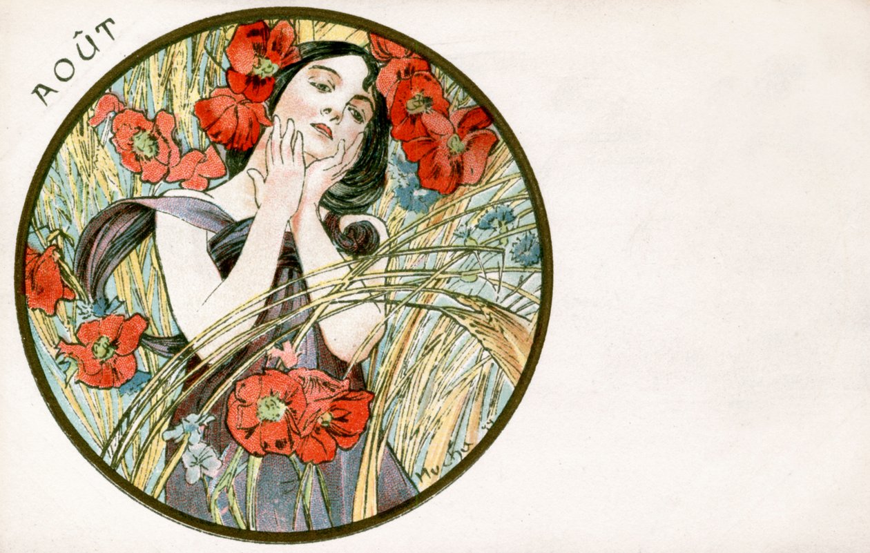 Augustus door Alphonse Mucha