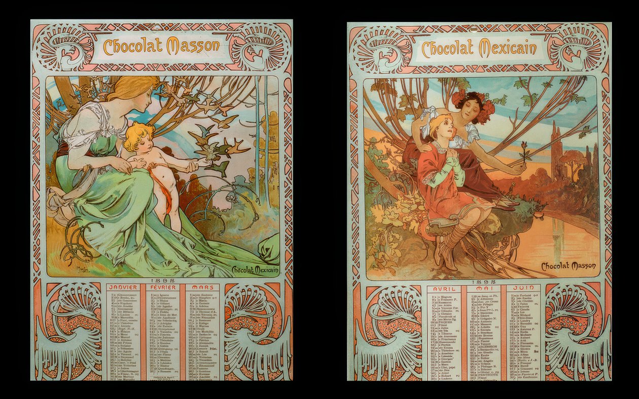 Chocolat Masson door Alphonse Mucha