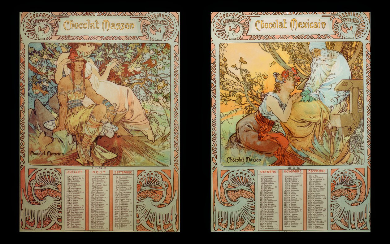 Chocolat Masson door Alphonse Mucha