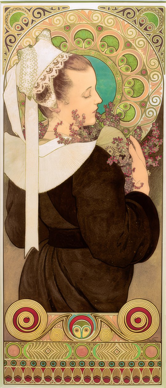 Heide door Alphonse Mucha