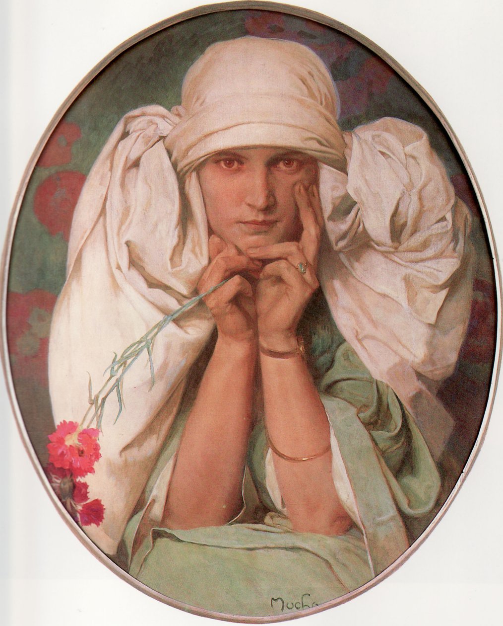 Jaroslava door Alphonse Mucha