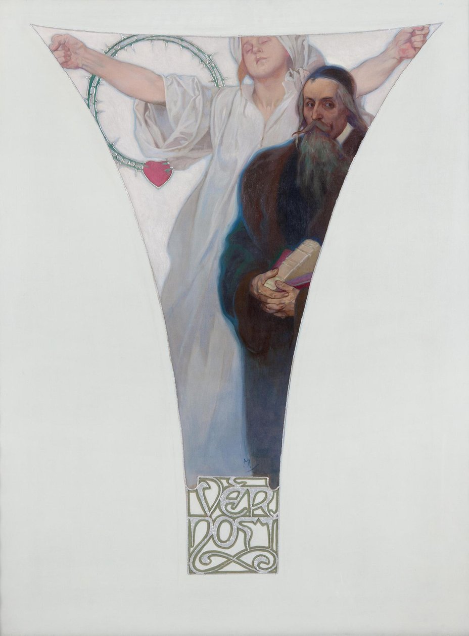 John Amos Comenius, 1911 door Alphonse Mucha