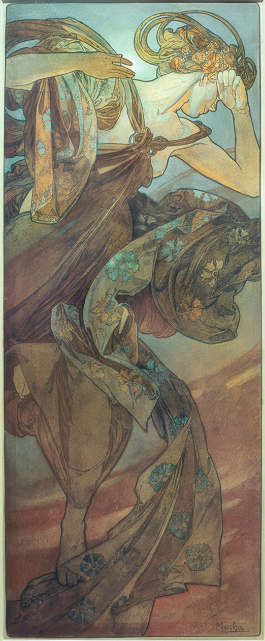 Poolster door Alphonse Mucha