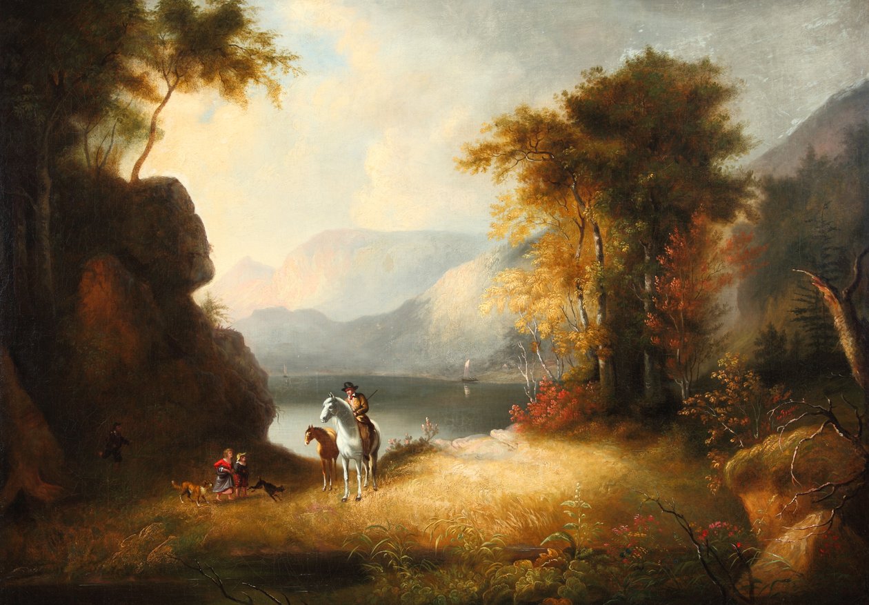 De thuiskomst 1835 door Alvan Fisher