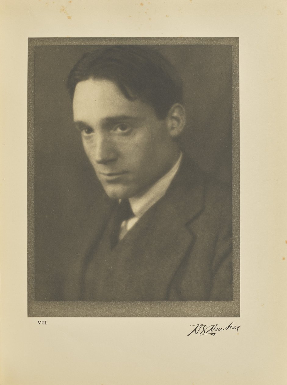 H. Granville Barker door Alvin Langdon Coburn