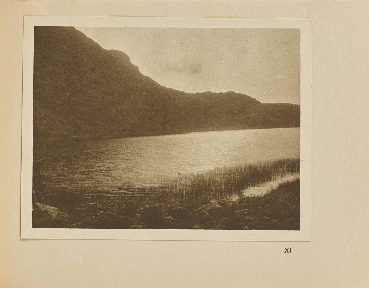 Llyn Cwmbychan door Alvin Langdon Coburn