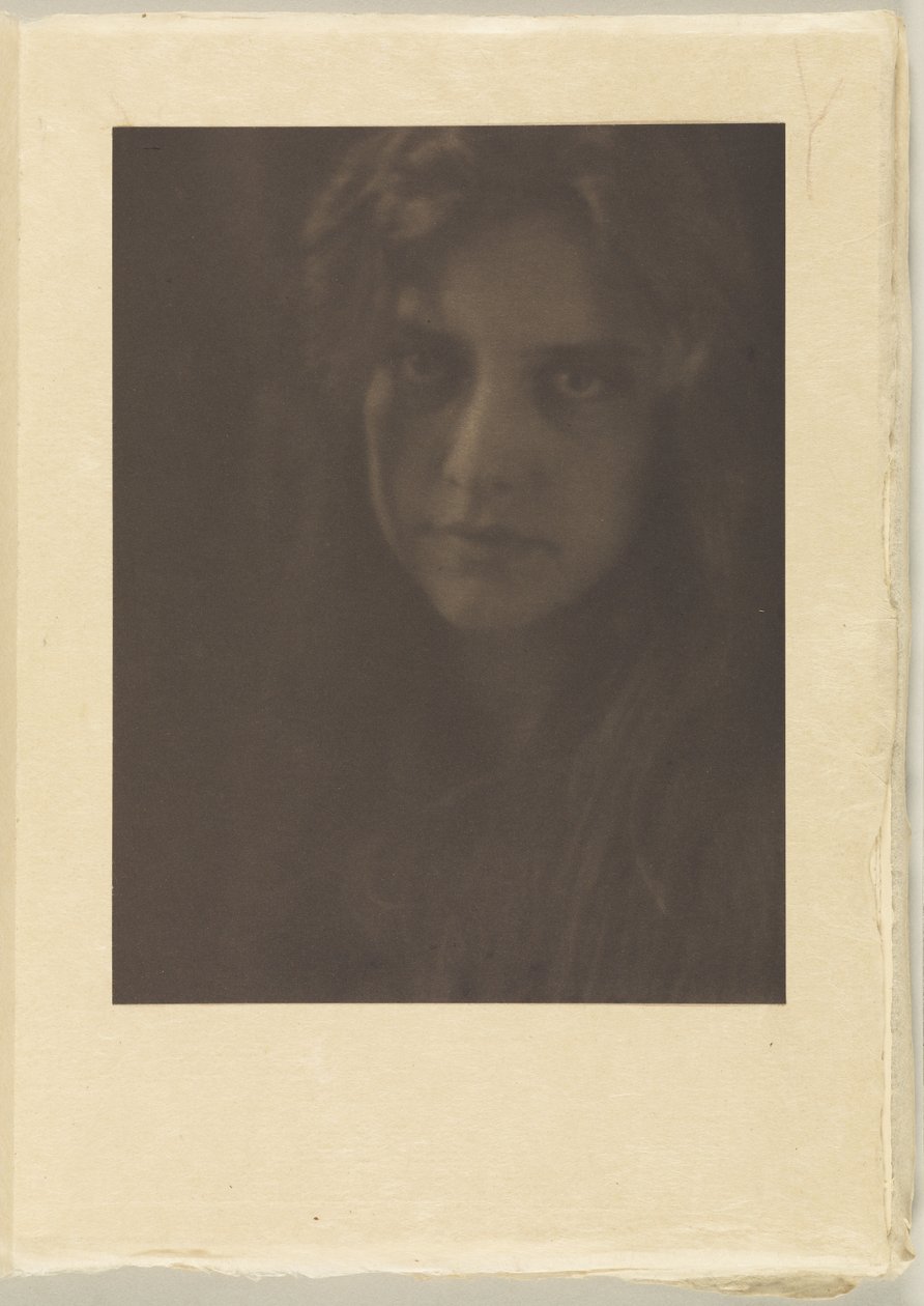 Studie - Miss R door Alvin Langdon Coburn