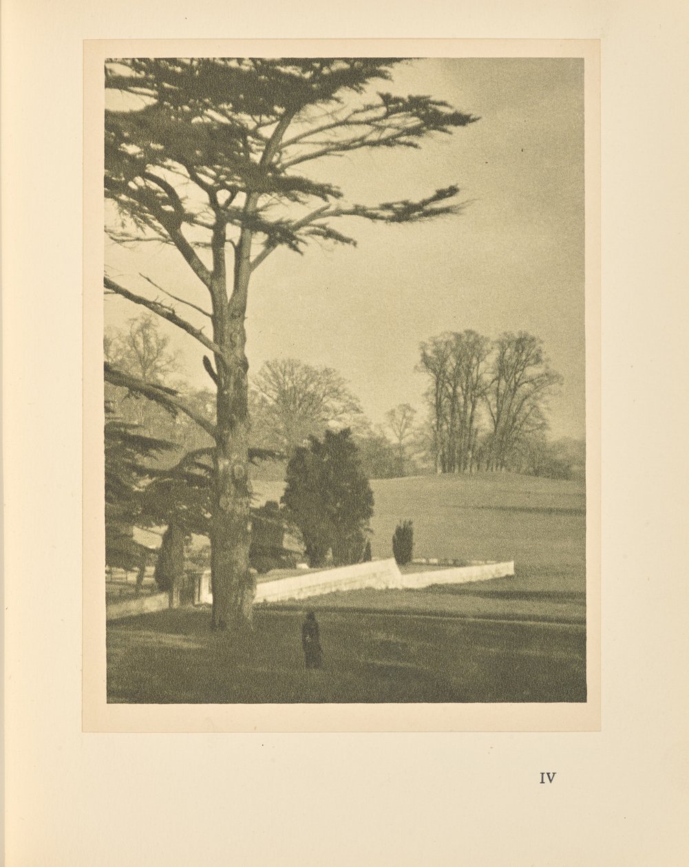 De rand van de tuin door Alvin Langdon Coburn
