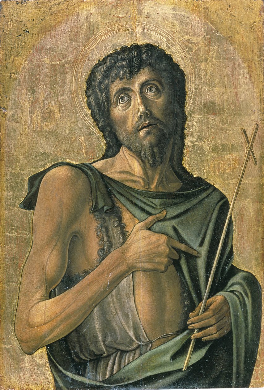 Sint Jan de Doper door Alvise Vivarini