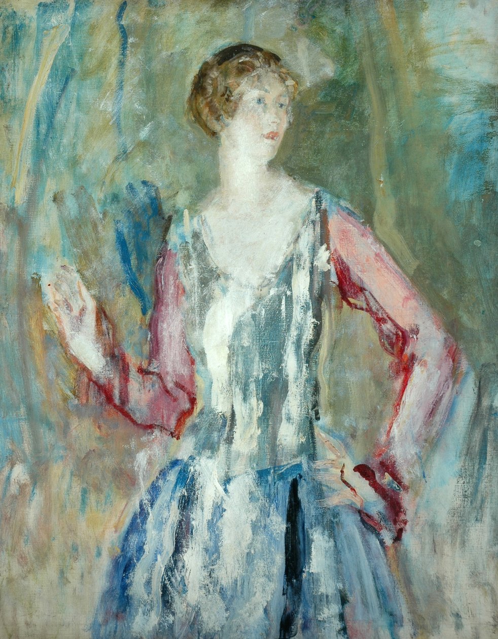 Miss Nancy Cunard, 1920s door Ambrose McEvoy