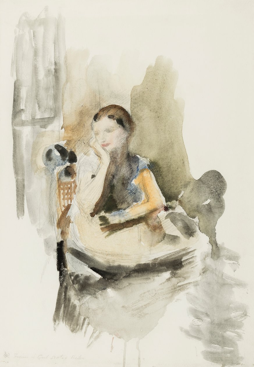 Helen, 1917 door Ambrose McEvoy