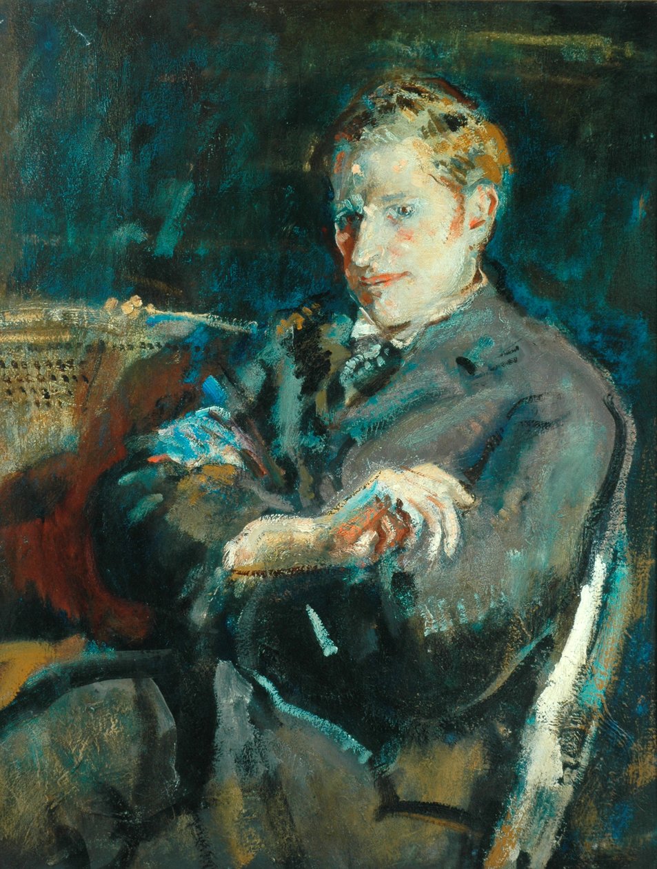 Martin Wood, Kunstcriticus door Ambrose McEvoy