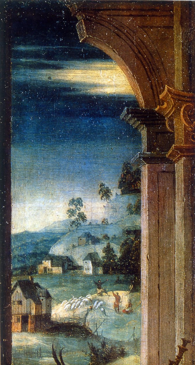 De Geboorte door Ambrosius Benson
