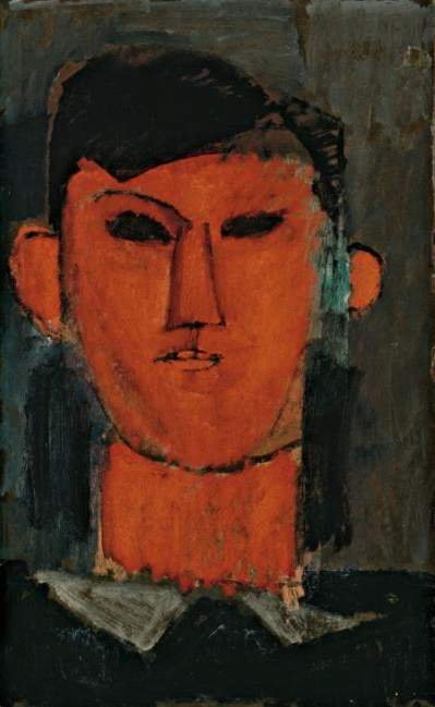 Portret van Picasso door Amedeo Modigliani