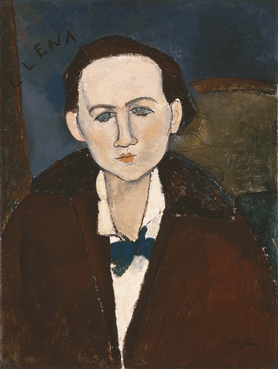 Elena Povolozky door Amedeo Modigliani
