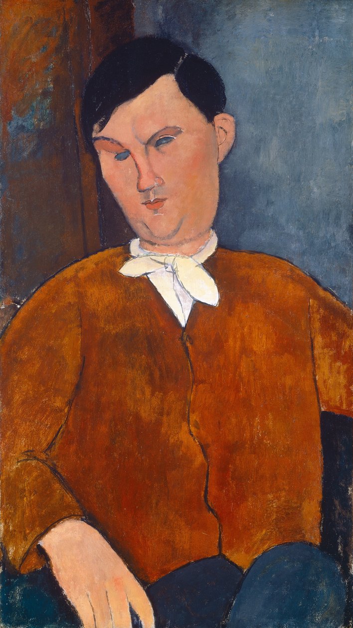 Monsieur Deleu door Amedeo Modigliani