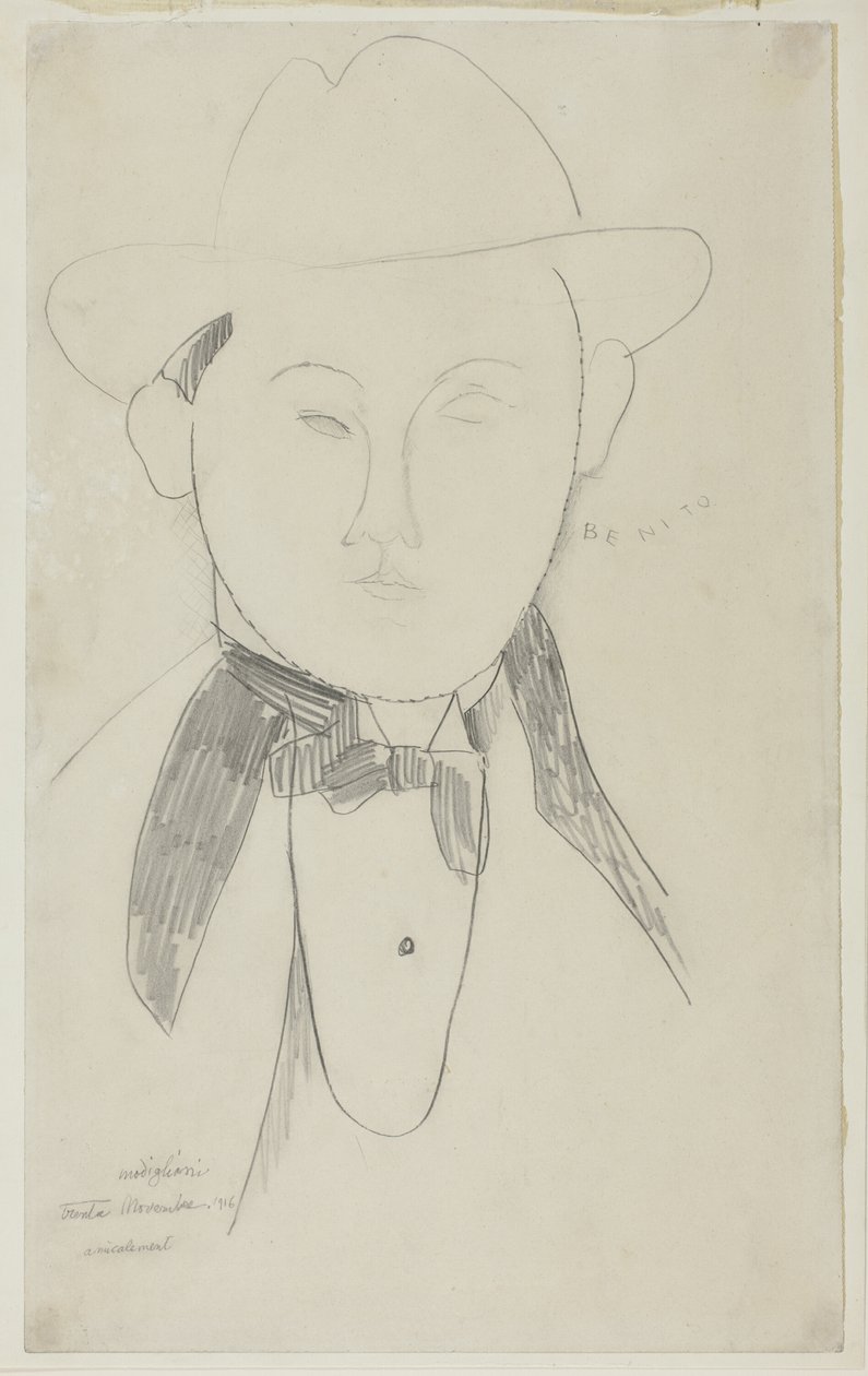 Benito door Amedeo Modigliani