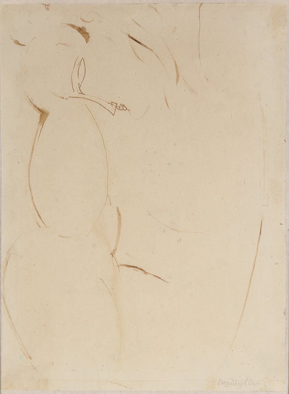 Cariatide door Amedeo Modigliani