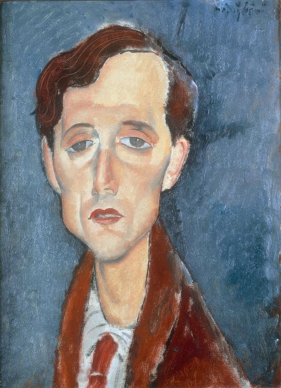 Frans Haellens door Amedeo Modigliani