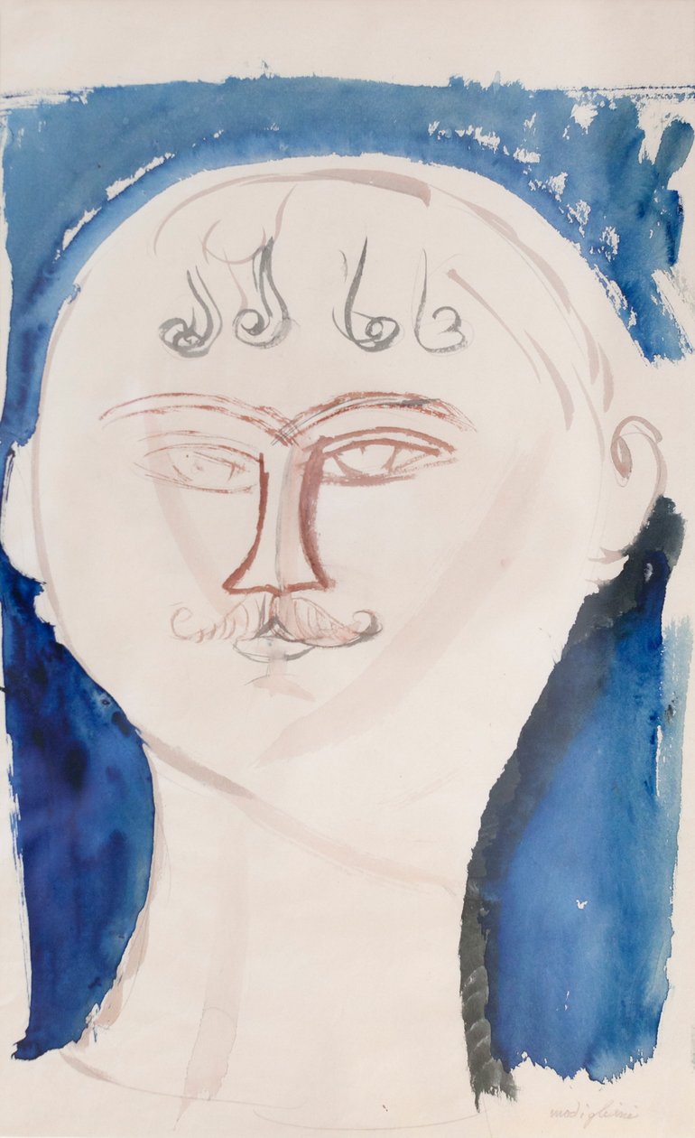 Gendarme door Amedeo Modigliani