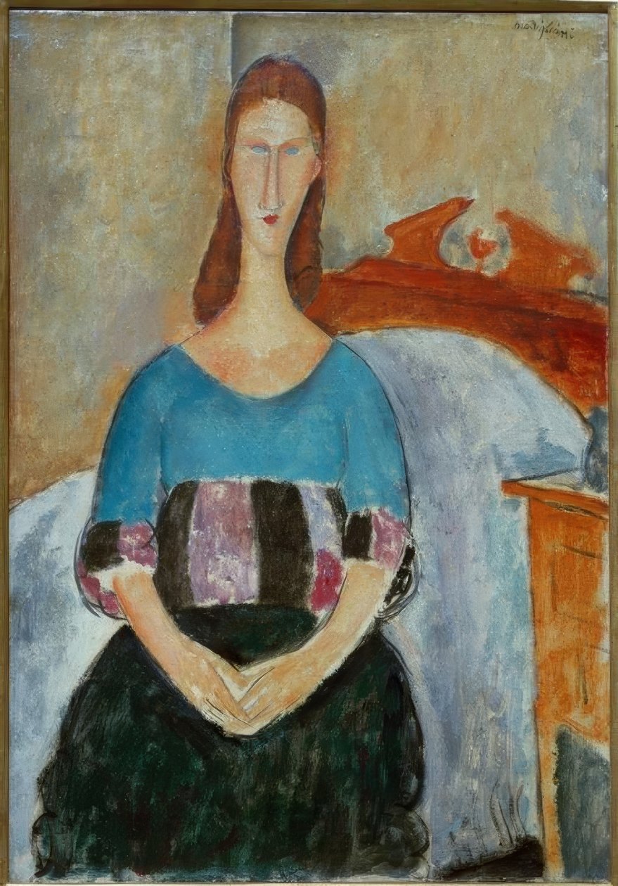 Jeanne Hébuterne door Amedeo Modigliani