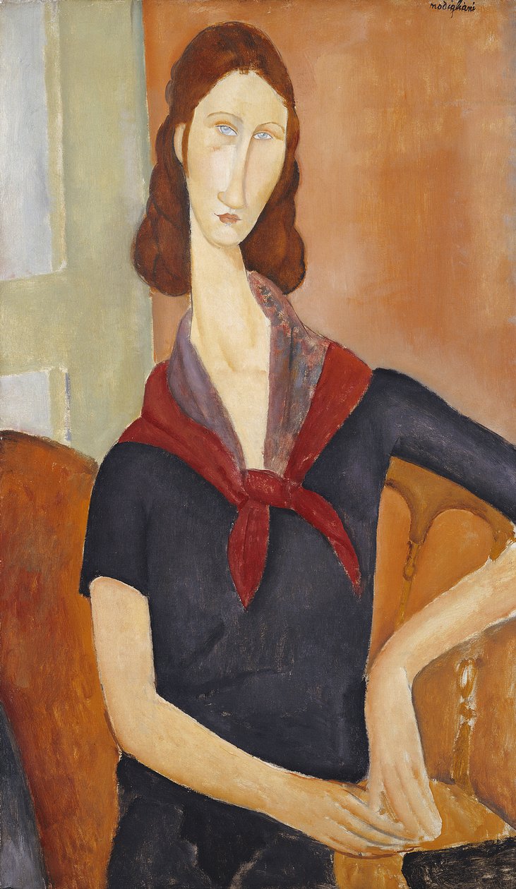 Jeanne Hebuterne door Amedeo Modigliani
