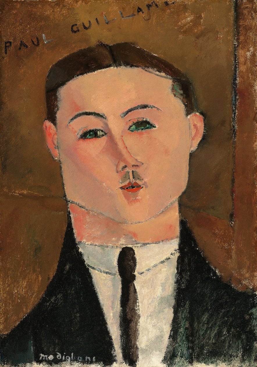 Paul Guillaume door Amedeo Modigliani