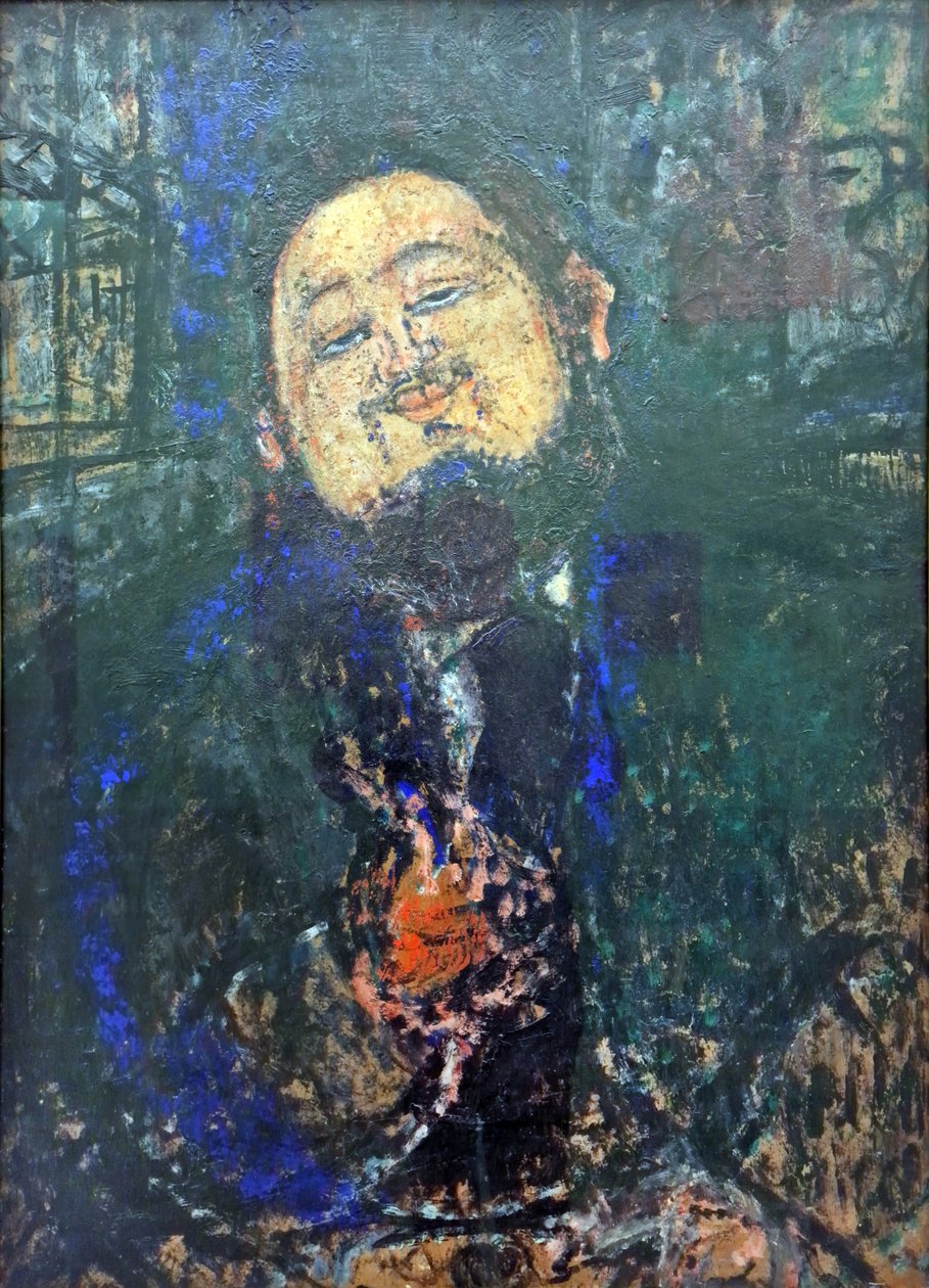 Portret van Rivera door Amedeo Modigliani