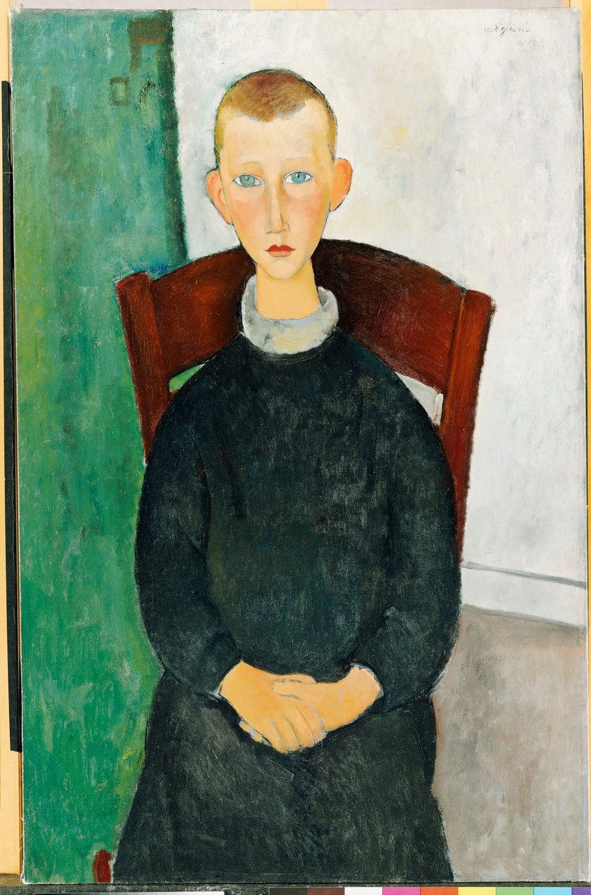 De Zoon van de Conciërge, 1918 door Amedeo Modigliani