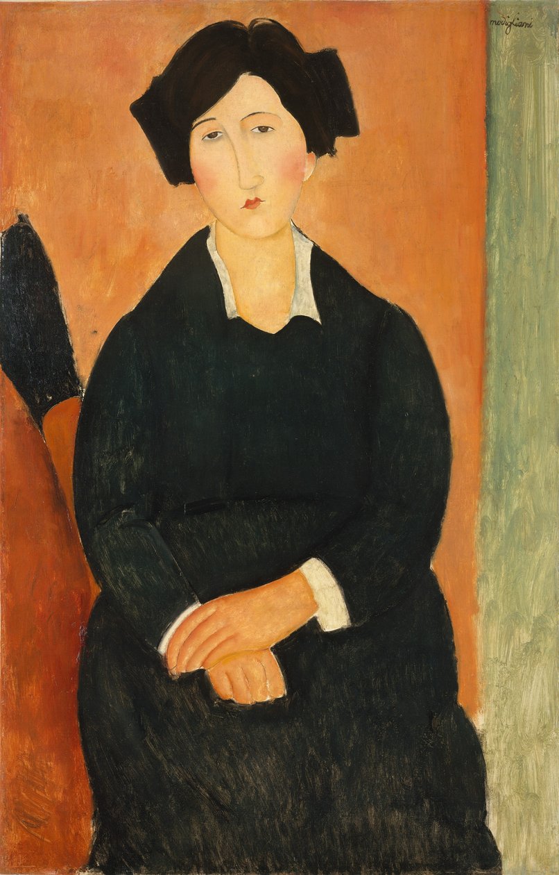 De Italiaanse Vrouw, 1917 door Amedeo Modigliani