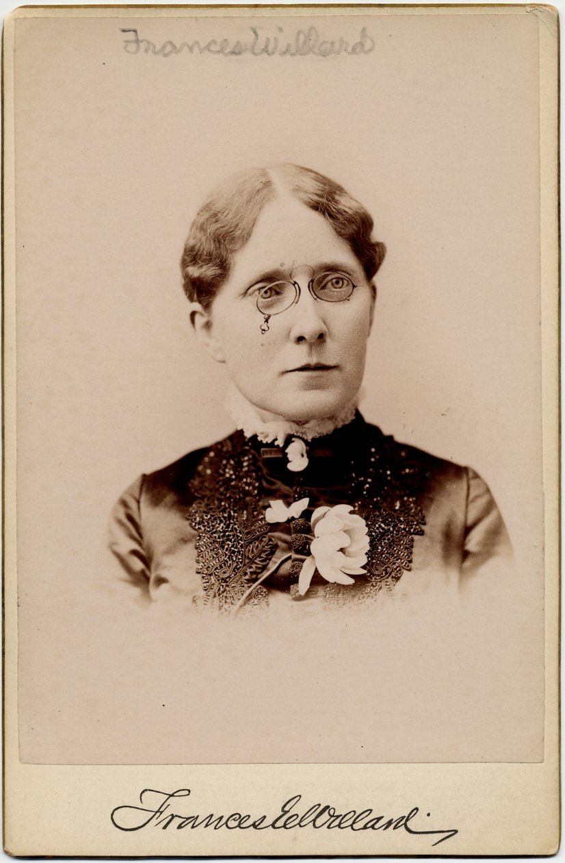 Frances Elizabeth Caroline Willard door American Photographer