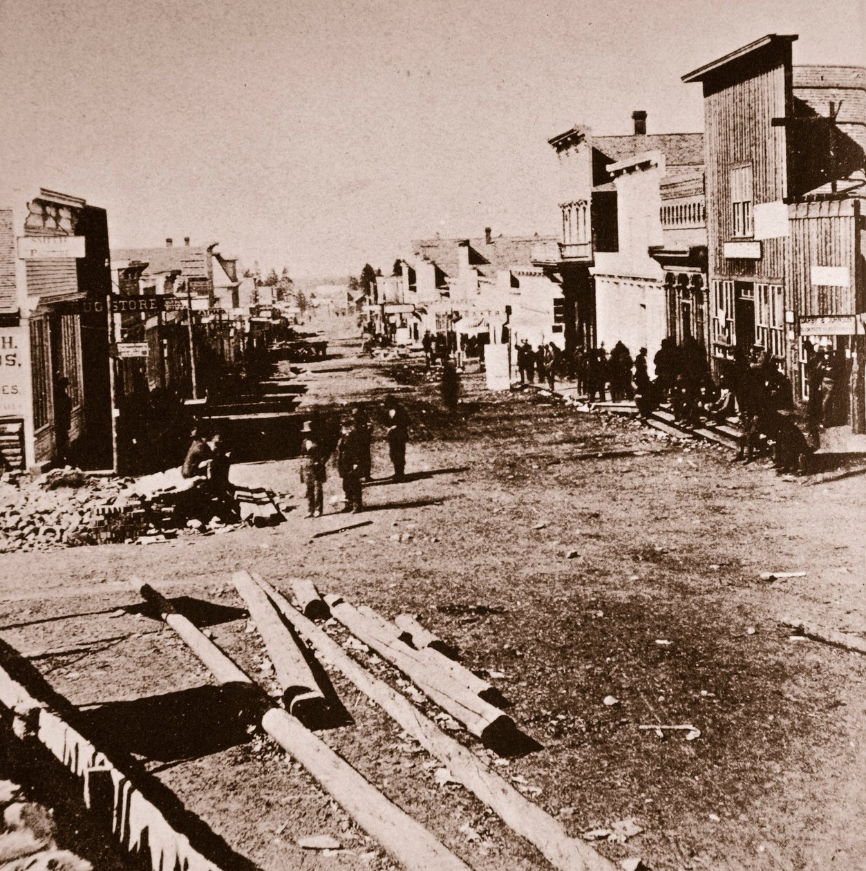 Leadville Colorado, 1870s door American Photographer