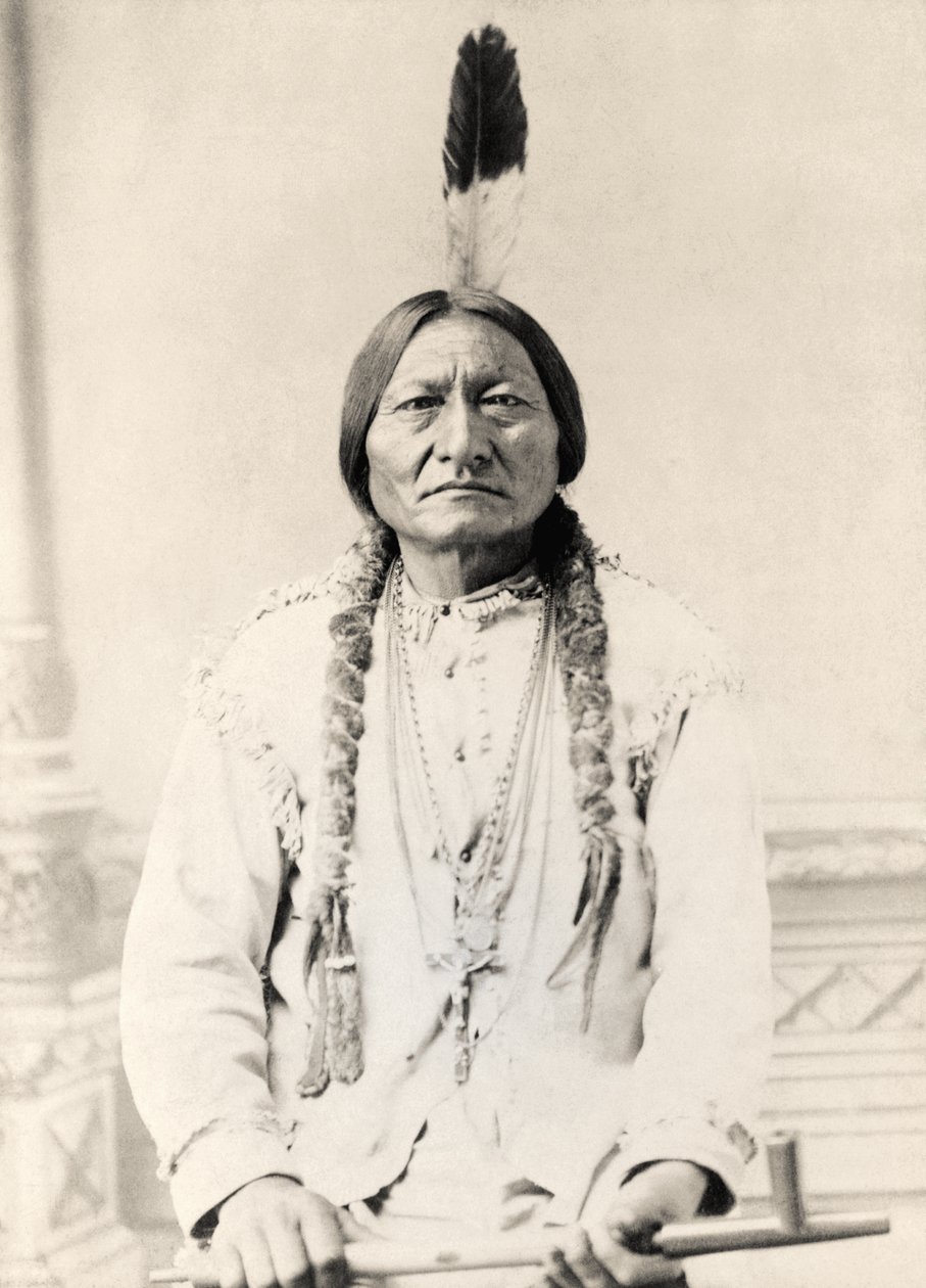 Sitting Bull door American Photographer