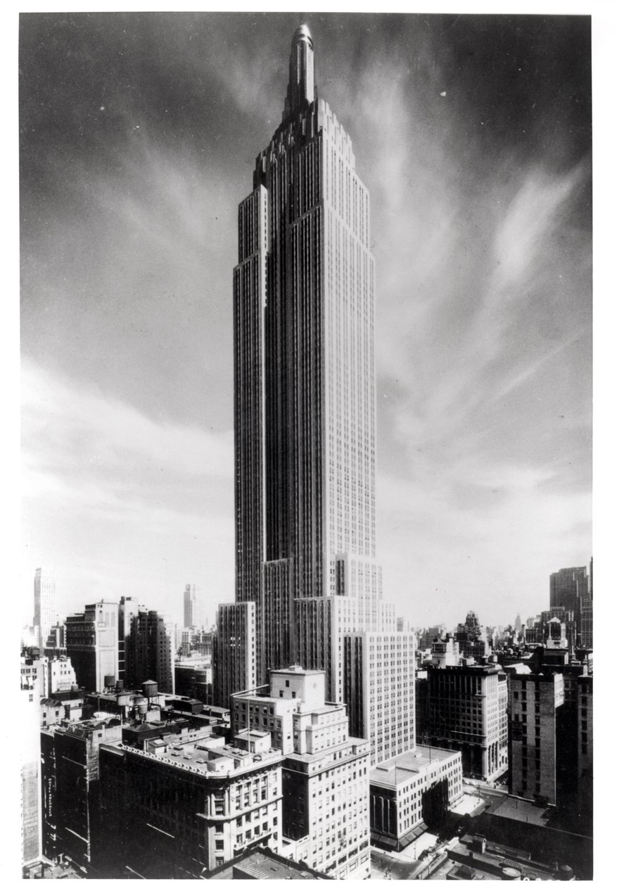 Het Empire State Building, c. 1931 door American Photographer