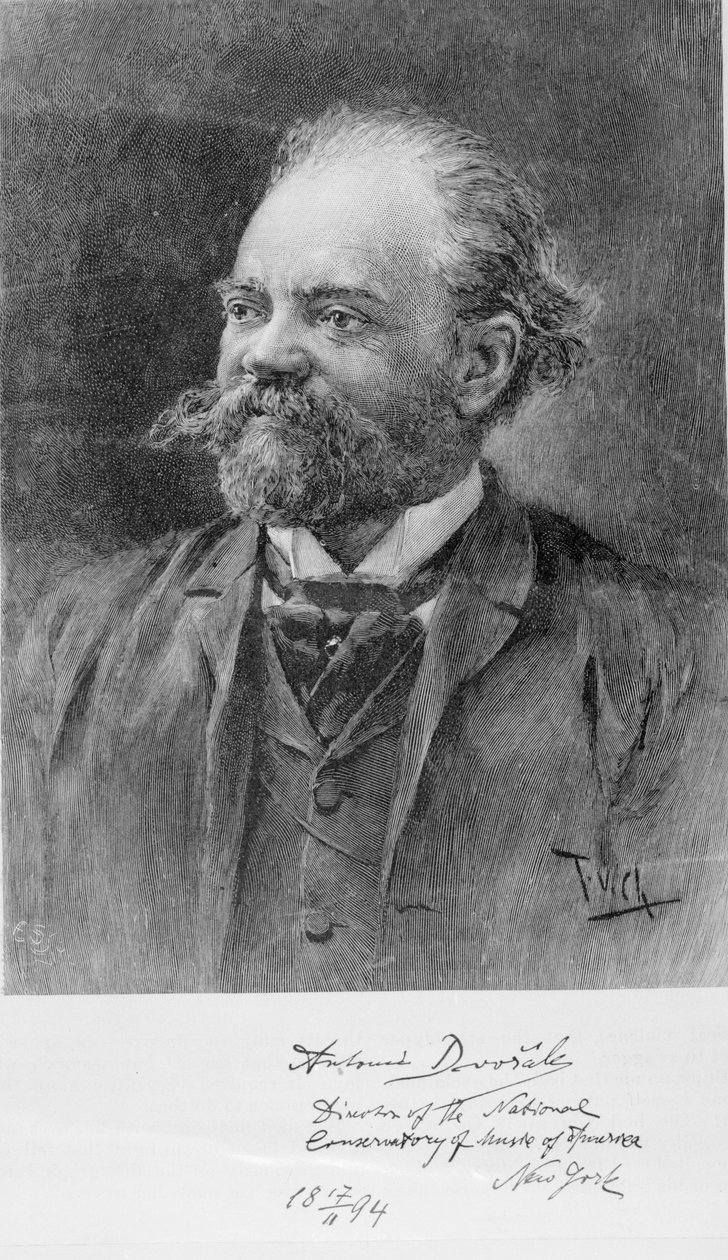 Anton Dvorak, 1894 door American School
