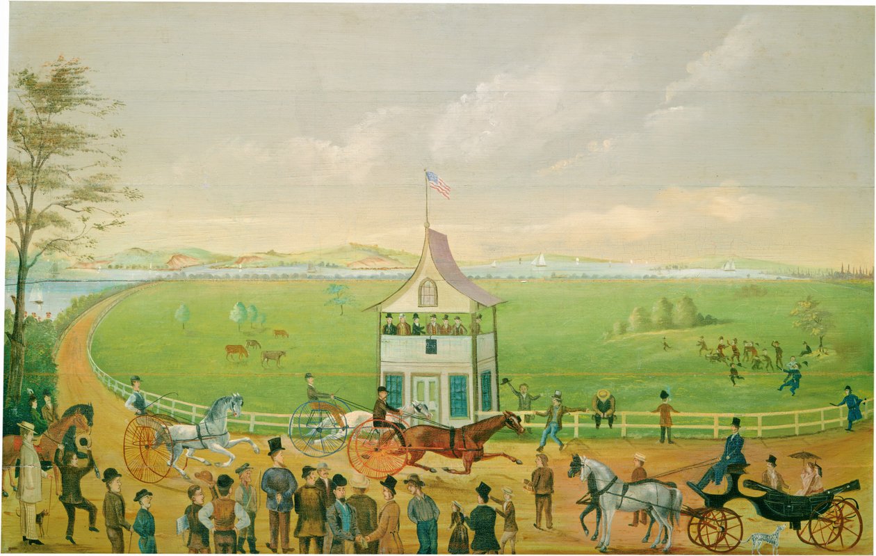 De Finish door American 19th Century