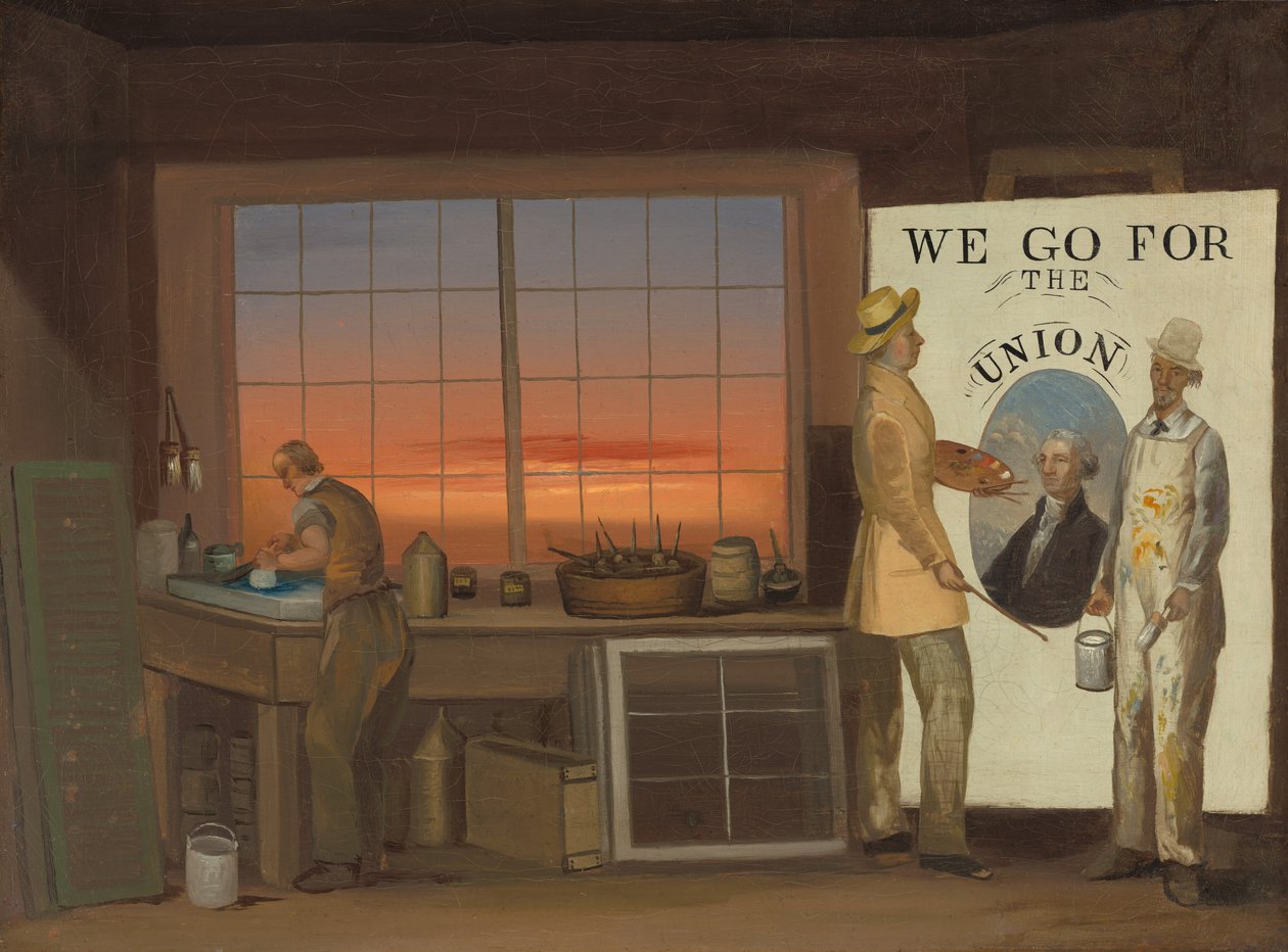 "We gaan voor de Unie" door American 19th Century