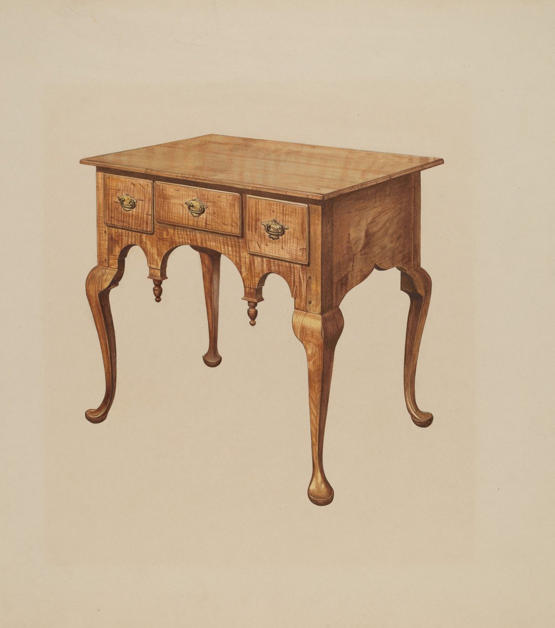 Lowboy door American 20th Century