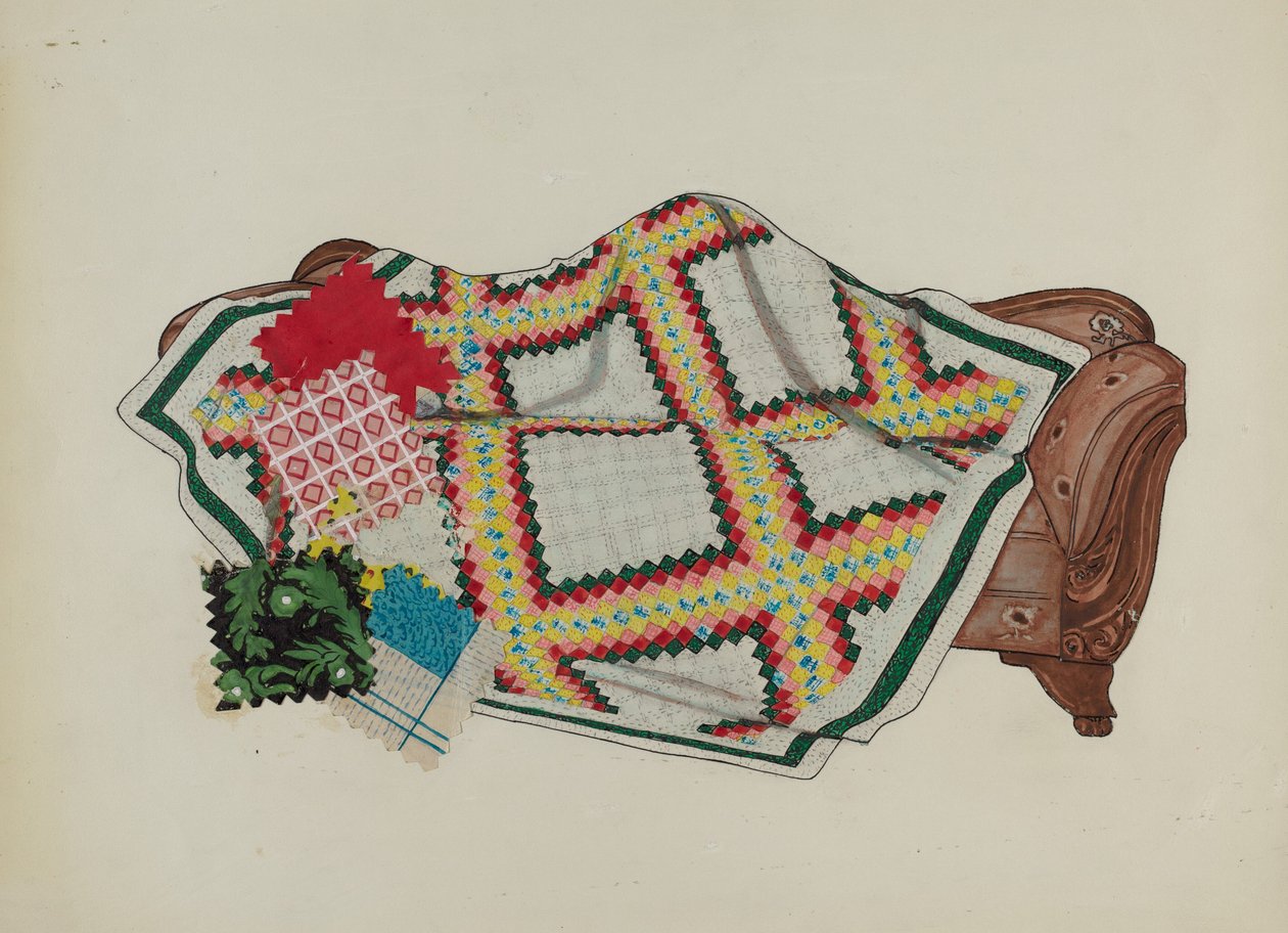 Quilts - Genaaid door American 20th Century