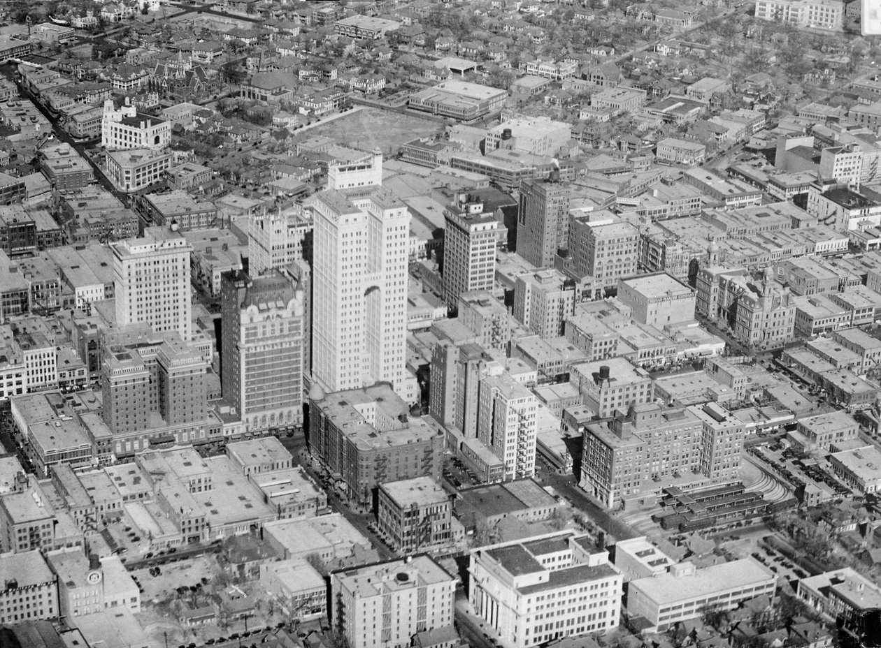 Centrum van Dallas door American Photographer